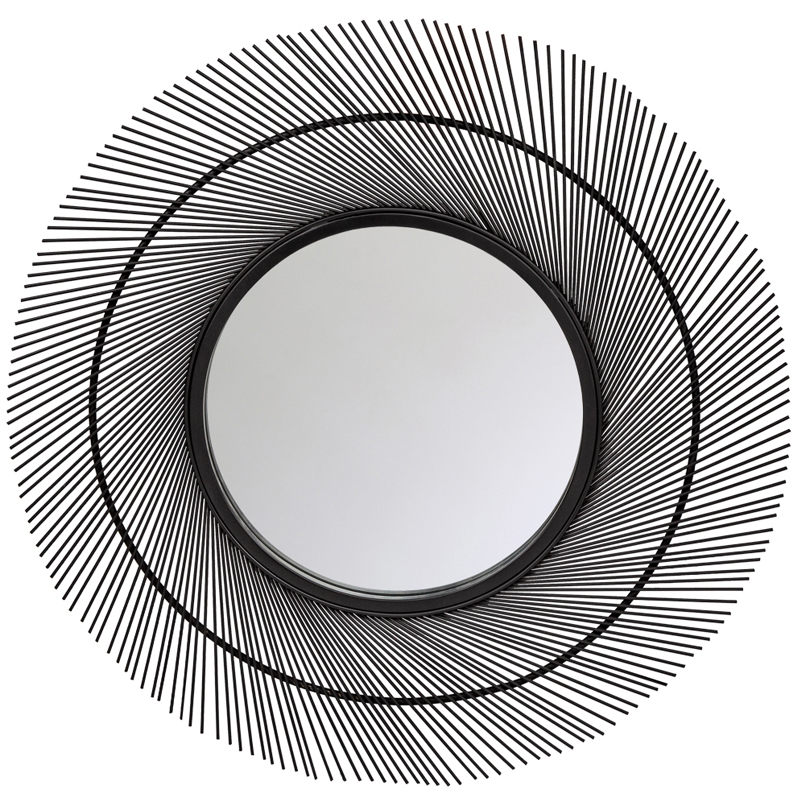 Зеркало Black Comet Mirror Зеркало Черный Золотой Зеркало Black Comet Mirror Зеркало Черный Золотой в Тюмени | Loft Concept