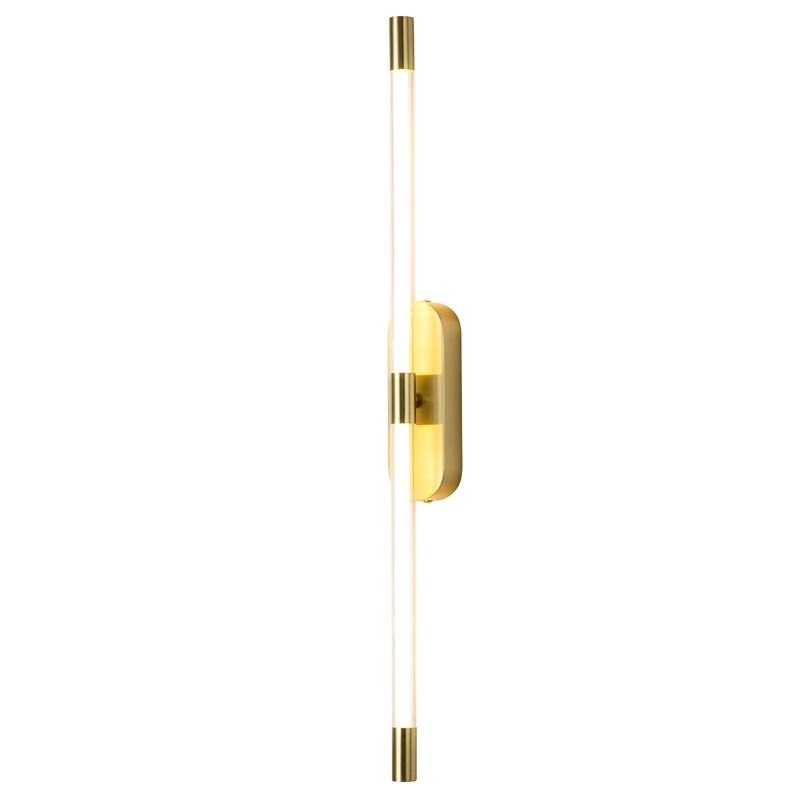 Бра Trumpet tube Double Золотое 60 см Золотой Белый Бра Trumpet tube Double Золотое 60 см Золотой Белый в Тюмени | Loft Concept