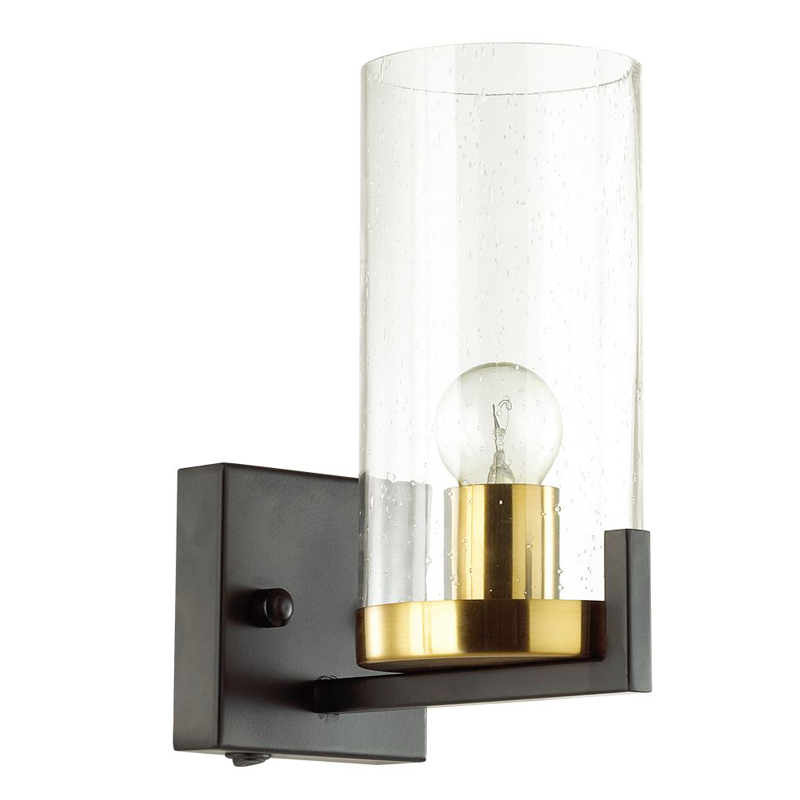 Бра Goran Sconce Прозрачный Глянцевое золото Черный Бра Goran Sconce Прозрачный Глянцевое золото Черный в Тюмени | Loft Concept