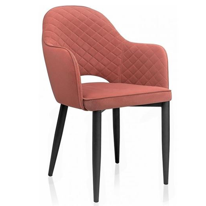 Стул Sharron Chair coral Коралловый Черный Стул Sharron Chair coral Коралловый Черный в Тюмени | Loft Concept