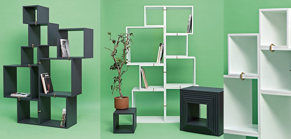 Стеллаж Seletti Assemblage Antracite Стеллаж Seletti Assemblage Antracite - Loft-Concept в Тюмени