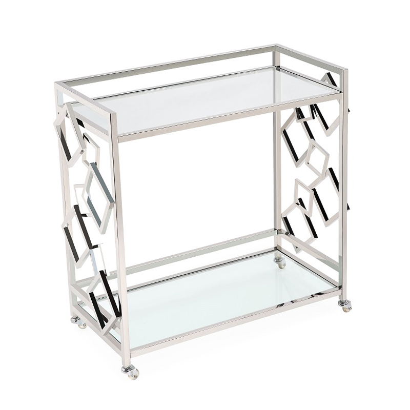 Приставной стол Serving Table chrome Хром Приставной стол Serving Table chrome Хром в Тюмени | Loft Concept
