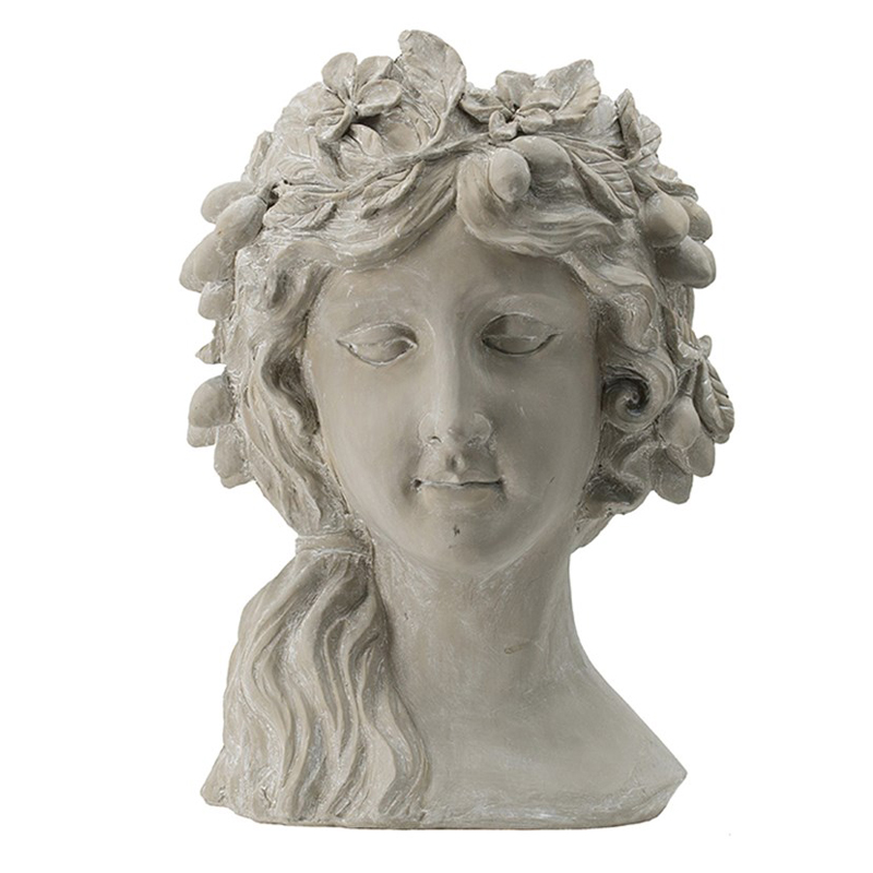 Ваза Antique Busts Garden Goddess Светло-серый в Тюмени | Loft Concept 