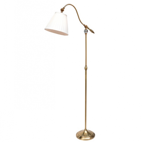 Напольный светильник Classic Ambre Light Floor Латунь Античная полированная Напольный светильник Classic Ambre Light Floor Латунь Античная полированная в Тюмени | Loft Concept