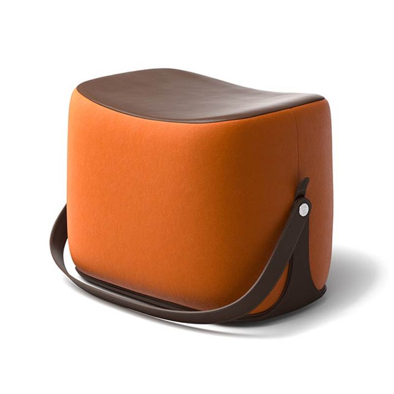 Пуф Langtry Pouf Orange Коричневый Оранжевый Пуф Langtry Pouf Orange Коричневый Оранжевый в Тюмени | Loft Concept