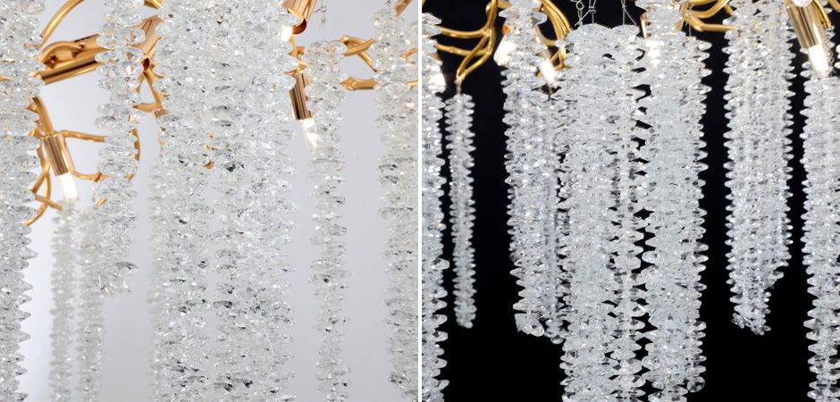 Люстра Woodsprite Золотая - Loft-Concept в Тюмени