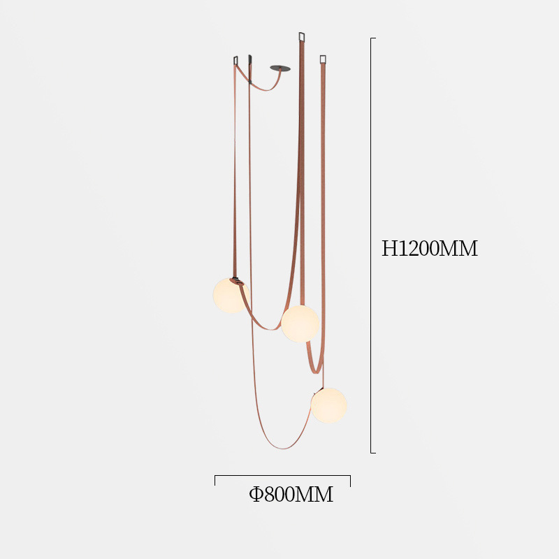Vibia PLUSMINUS Серия подвесных светильников с белыми шарообразными плафонами из стекла на красных текстильных ремнях Vibia PLUSMINUS Серия подвесных светильников с белыми шарообразными плафонами из стекла на красных текстильных ремнях в Тюмени