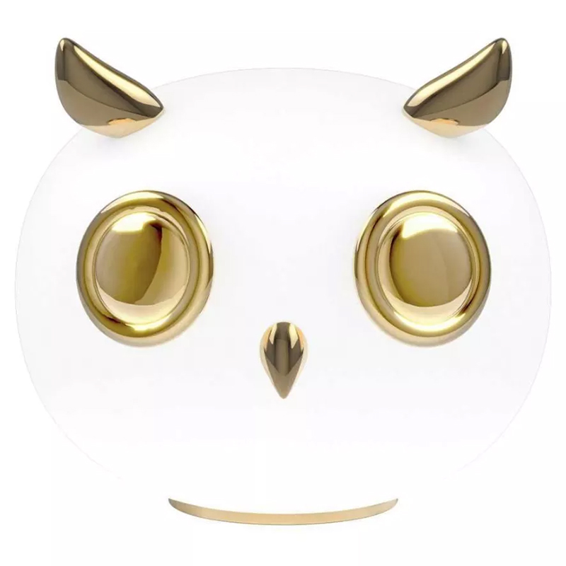 Настольная лампа Moooi Pet Light Uhuh Сова Белое матовое стекло Глянцевое золото Настольная лампа Moooi Pet Light Uhuh Сова Белое матовое стекло Глянцевое золото в Тюмени | Loft Concept