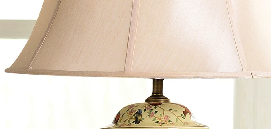 Настольная керамическая лампа с узором Luna - Loft-Concept в Тюмени