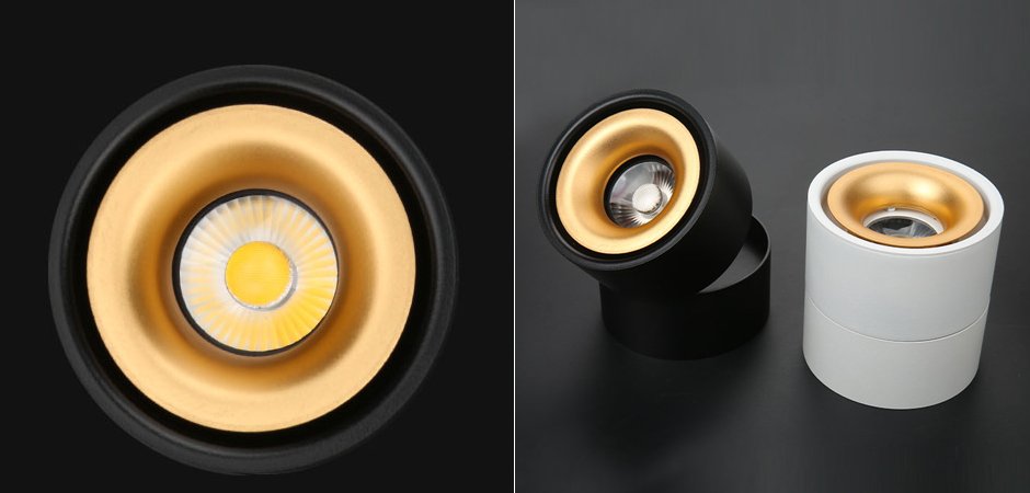 Спот Whirl LED Black Спот Whirl LED Black - Loft-Concept в Тюмени