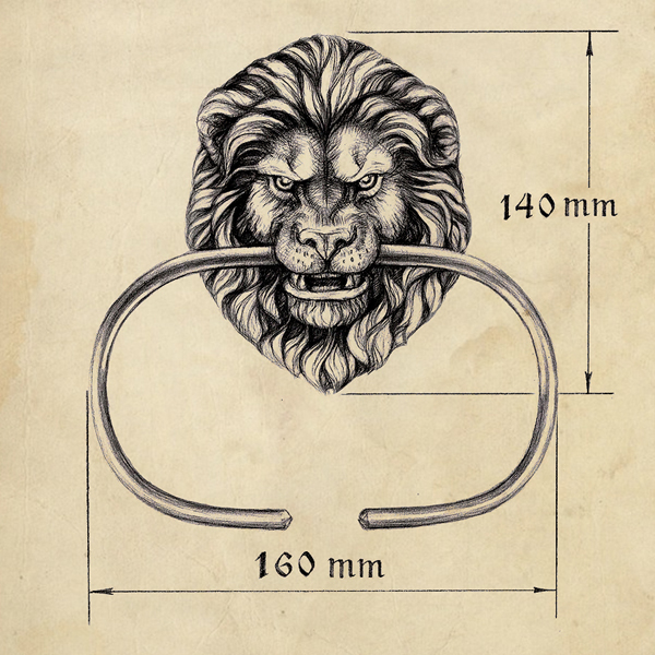 Держатель для туалетной бумаги Bronze Lion Держатель для туалетной бумаги Bronze Lion в Тюмени