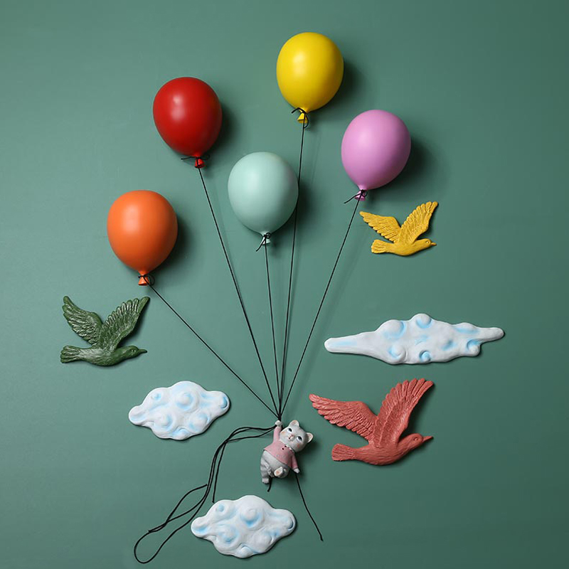 Аксессуар на стену Kitten on Balloon Мульти Аксессуар на стену Kitten on Balloon Мульти в Тюмени | Loft Concept