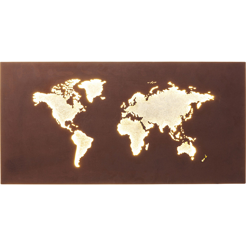 Бра World Map Коричневый в Тюмени | Loft Concept 