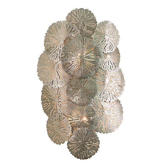Бра Lily Pad Wall Sconce Nickel Серебряный Бра Lily Pad Wall Sconce Nickel Серебряный в Тюмени | Loft Concept