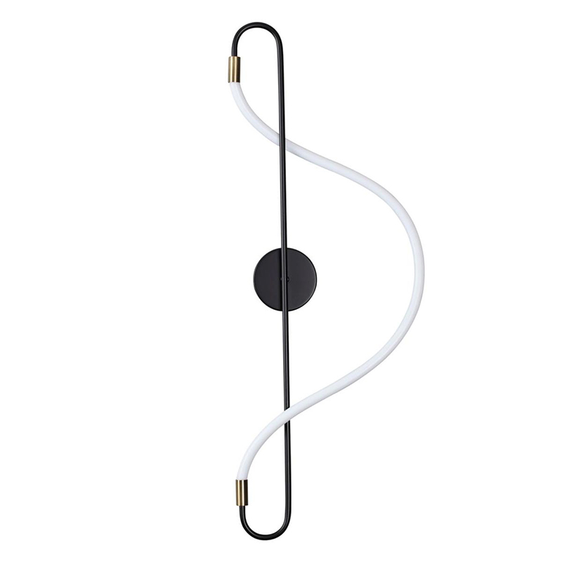 Бра GLORIFY WALL Black Wall lamp 80 Черный Белый Бра GLORIFY WALL Black Wall lamp 80 Черный Белый в Тюмени | Loft Concept