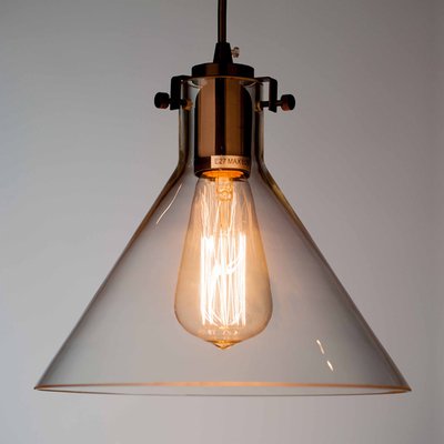 Подвесной светильник Loft Full Cone Черный Подвесной светильник Loft Full Cone Черный в Тюмени | Loft Concept