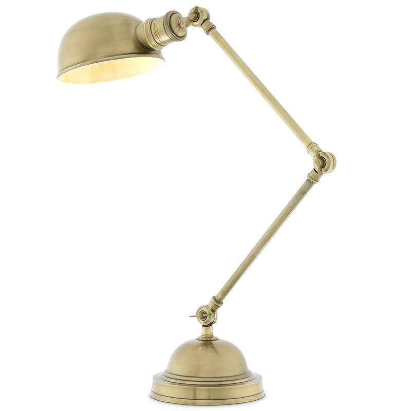 Настольная лампа Eichholtz Desk Lamp Soho Винтажная латунь Латунь Настольная лампа Eichholtz Desk Lamp Soho Винтажная латунь Латунь в Тюмени | Loft Concept
