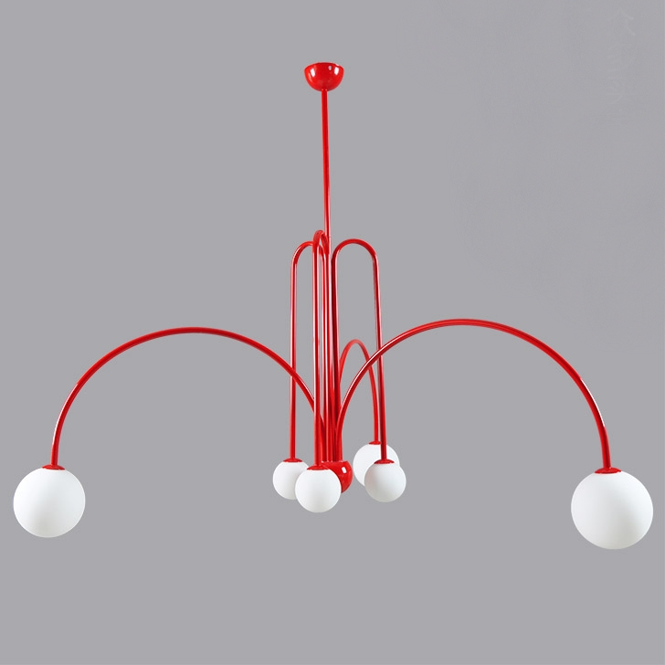 Люстра Fontana Amorosa Gran Finale Red Красный Белый Люстра Fontana Amorosa Gran Finale Red Красный Белый в Тюмени | Loft Concept