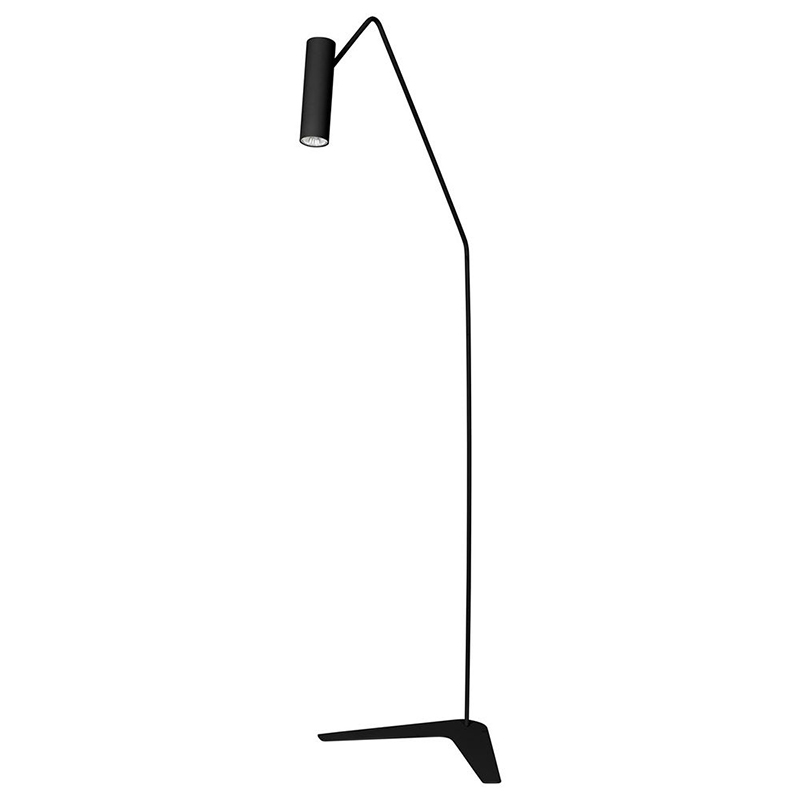 Торшер Tibo Trumpet Floor Lamp black Черный в Тюмени | Loft Concept 