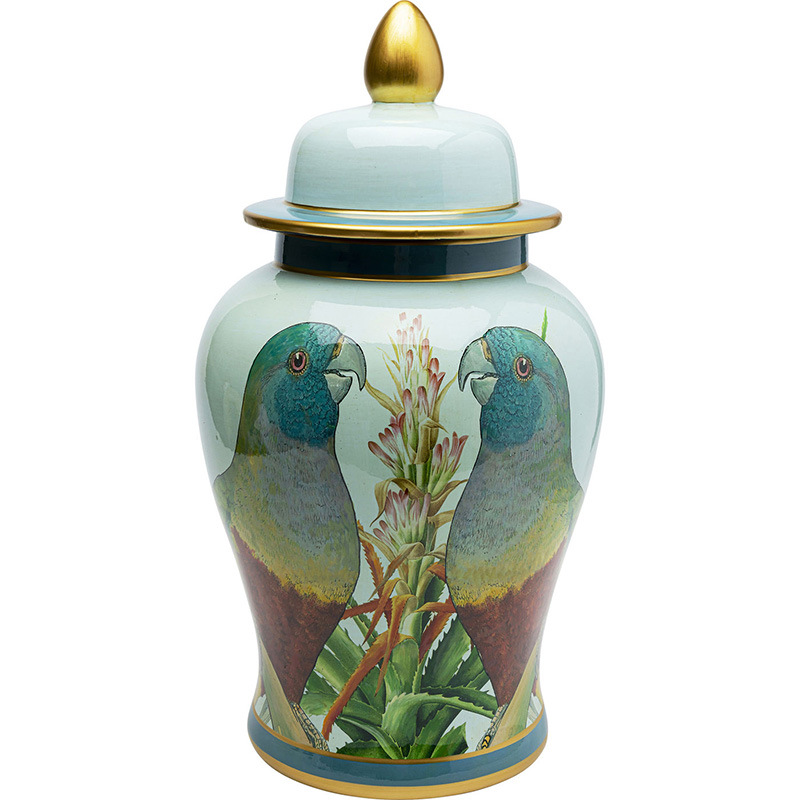 Ваза Porcelain Vase Parrots Мульти Ваза Porcelain Vase Parrots Мульти в Тюмени | Loft Concept