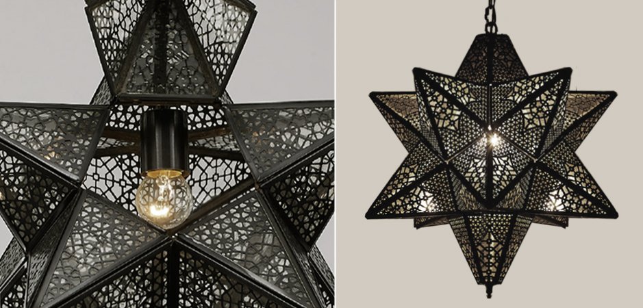 Люстра Morocco Black Star Люстра Morocco Black Star - Loft-Concept в Тюмени