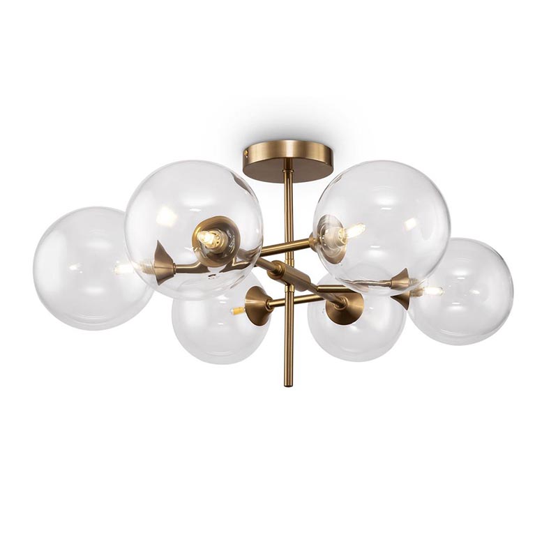 Потолочная люстра Gallotti & Radice Bronze 6 Бронза Потолочная люстра Gallotti & Radice Bronze 6 Бронза в Тюмени | Loft Concept
