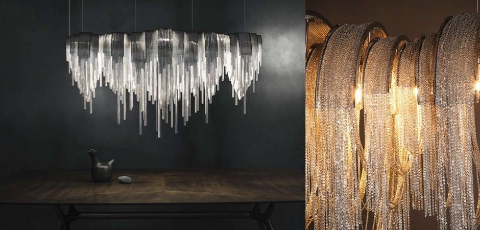 Люстра Volver Golden Chain Chandelier Люстра Volver Golden Chain Chandelier - Loft-Concept в Тюмени