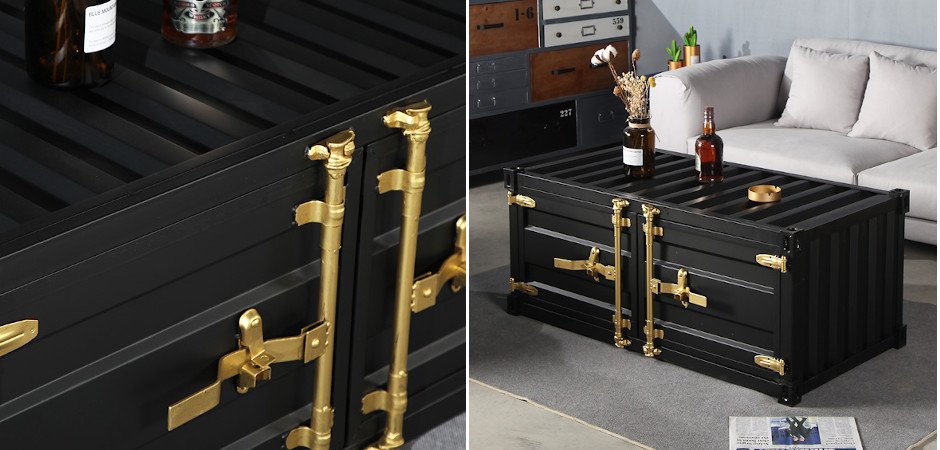 Кофейный стол Sea Container Coffee table Кофейный стол Sea Container Coffee table - Loft-Concept в Тюмени