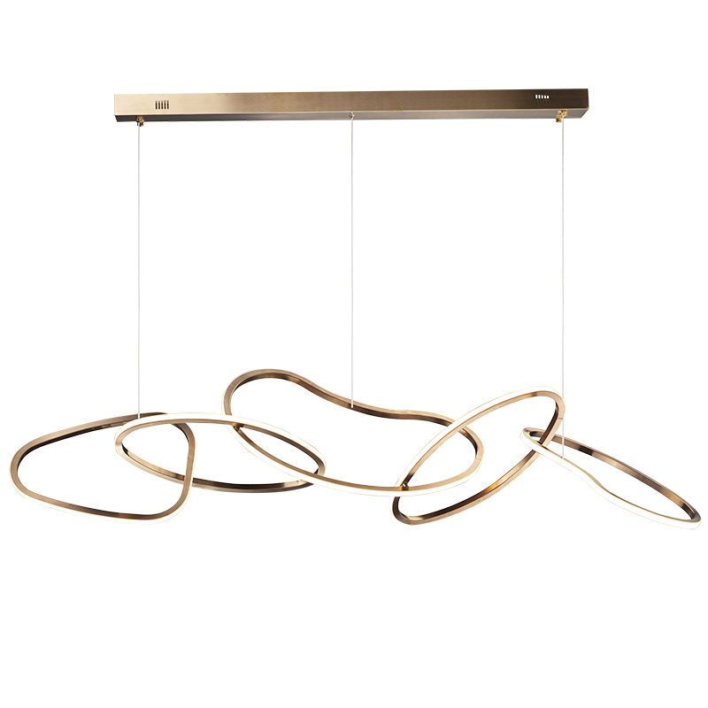 Unfolded Hanging RING Gold Глянцевое золото Unfolded Hanging RING Gold Глянцевое золото в Тюмени | Loft Concept