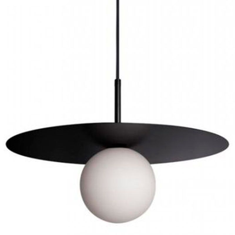 Подвесной светильник MATISSE Black 35 см Белый Черный Подвесной светильник MATISSE Black 35 см Белый Черный в Тюмени | Loft Concept