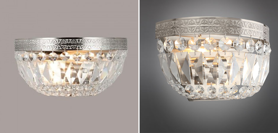 Бра Ancient Ocean Nickel Бра Ancient Ocean Nickel - Loft-Concept в Тюмени