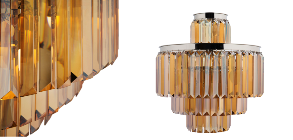 Люстра RH 1920s Odeon Smoke Chandelier 50/4 Люстра RH 1920s Odeon Smoke Chandelier 50/4 - Loft-Concept в Тюмени