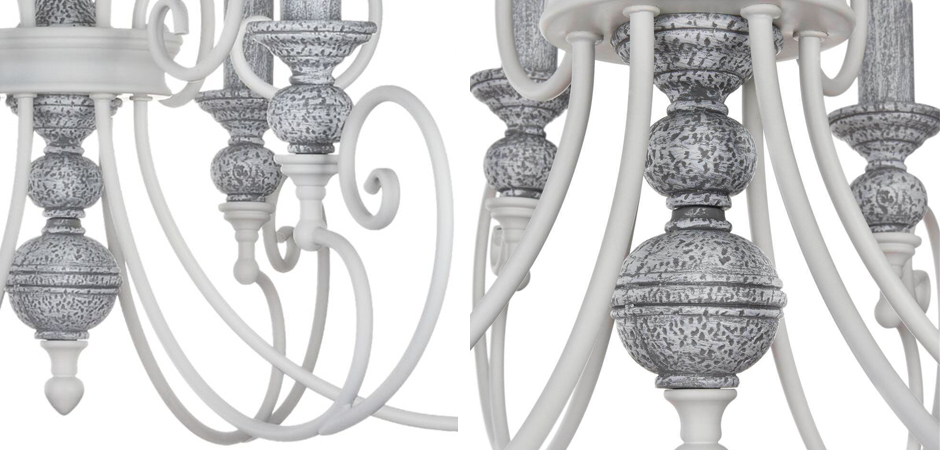 Люстра Mocenigo Chandelier White Люстра Mocenigo Chandelier White - Loft-Concept в Тюмени