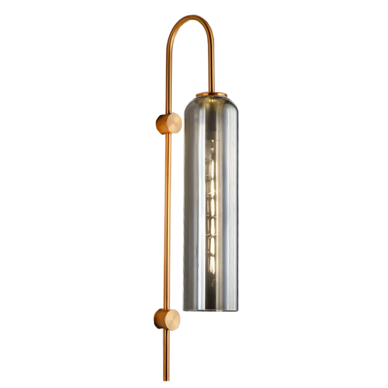 Бра ARTICOLO float Wall Sconce Gray Глянцевое золото Серый Бра ARTICOLO float Wall Sconce Gray Глянцевое золото Серый в Тюмени | Loft Concept