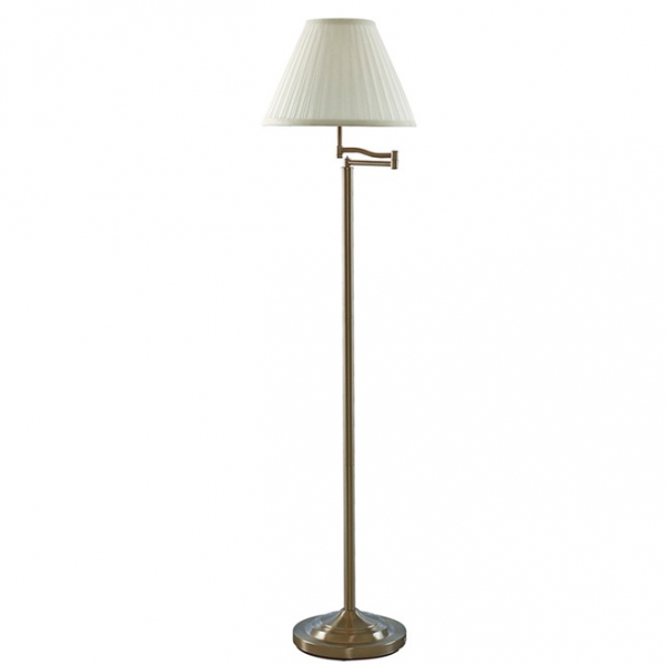 Напольный светильник Classic Corolina Light Floor Латунь Античная полированная Напольный светильник Classic Corolina Light Floor Латунь Античная полированная в Тюмени | Loft Concept