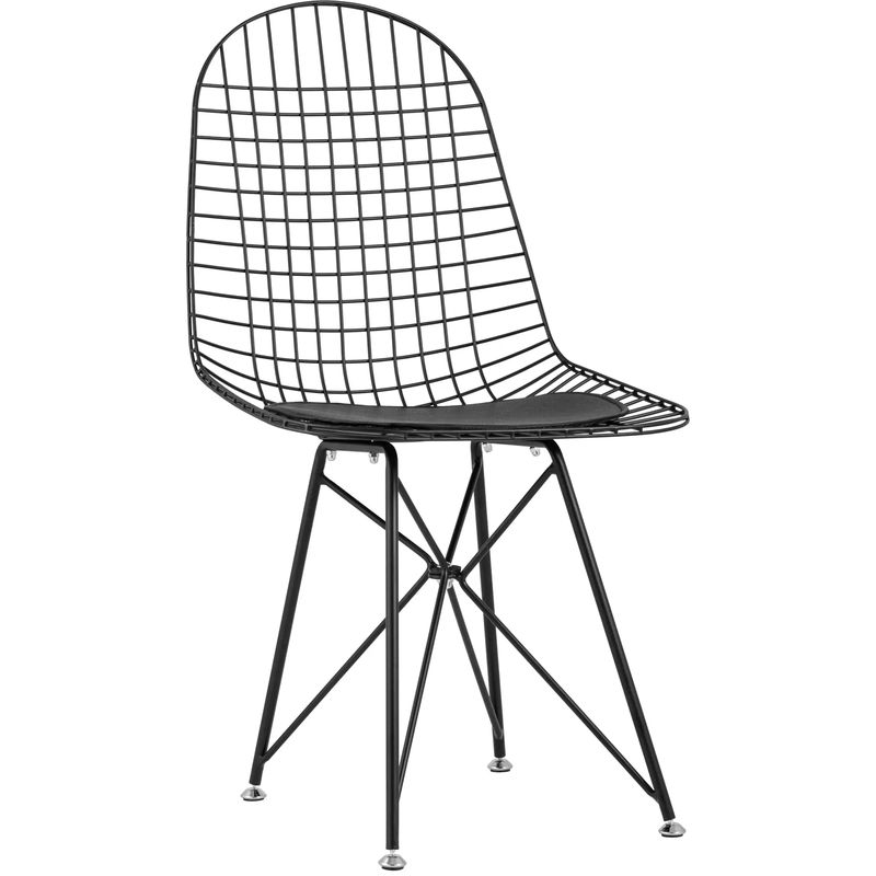 Стул Bertoia S Chair Черный Матовый Металл Черный Стул Bertoia S Chair Черный Матовый Металл Черный в Тюмени | Loft Concept