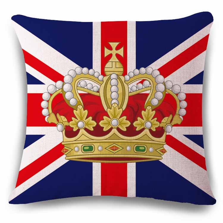 Декоративная подушка God save the Queen Мульти Декоративная подушка God save the Queen Мульти в Тюмени | Loft Concept