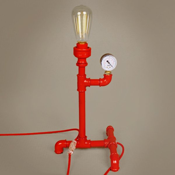 Настольная лампа Table Lamp Red Water Tap Красный Настольная лампа Table Lamp Red Water Tap Красный в Тюмени | Loft Concept