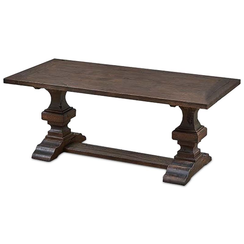 Обеденный стол Theseus Dinner Table Коричневый Обеденный стол Theseus Dinner Table Коричневый в Тюмени | Loft Concept