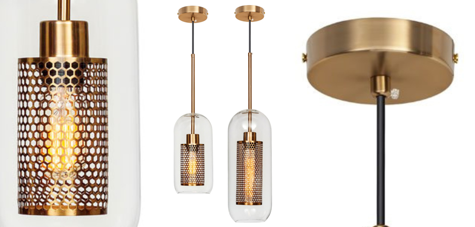 Perforation Pendant Lamp Gold Oval Perforation Pendant Lamp Gold Oval - Loft-Concept в Тюмени