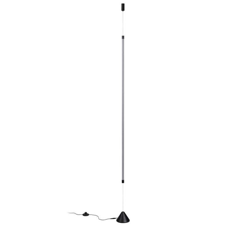 Торшер Trumpet Tube Black Thin Line Черный Белый Торшер Trumpet Tube Black Thin Line Черный Белый в Тюмени | Loft Concept