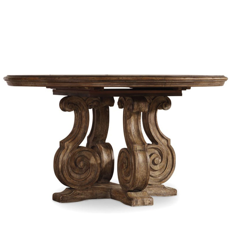 Обеденный Dining TABLE RONDE BAROQUE Коричневый Обеденный Dining TABLE RONDE BAROQUE Коричневый в Тюмени | Loft Concept