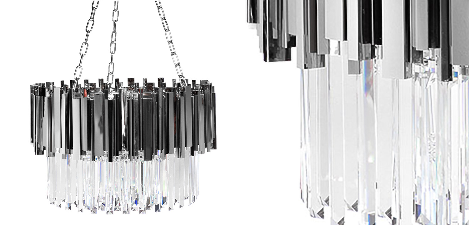 Люстра Empire Suspension Single Circle 60 chrome - фото