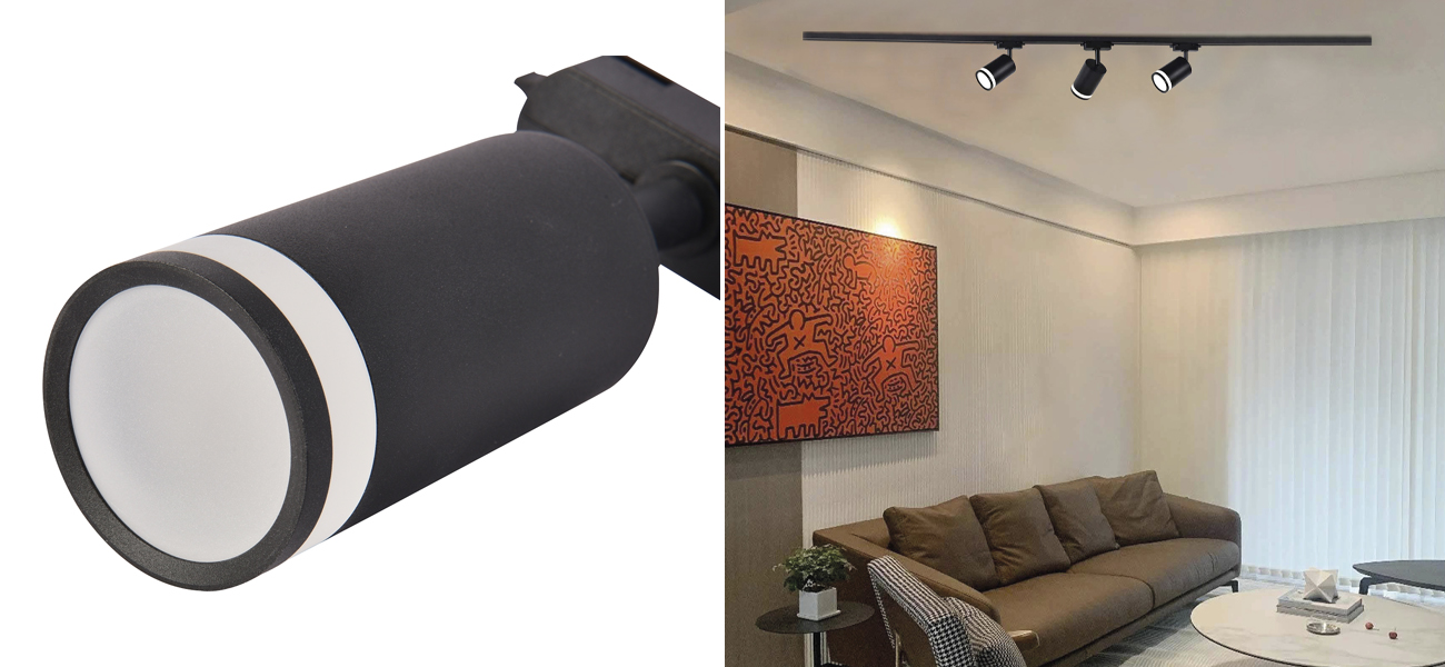 Черная трековая система  Modern track - фото