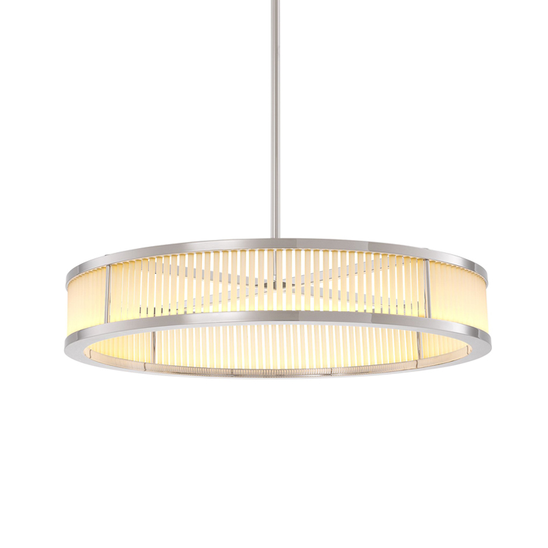 Люстра Eichholtz Chandelier Thibaud S Nickel Никель Белое матовое стекло Люстра Eichholtz Chandelier Thibaud S Nickel Никель Белое матовое стекло в Тюмени | Loft Concept
