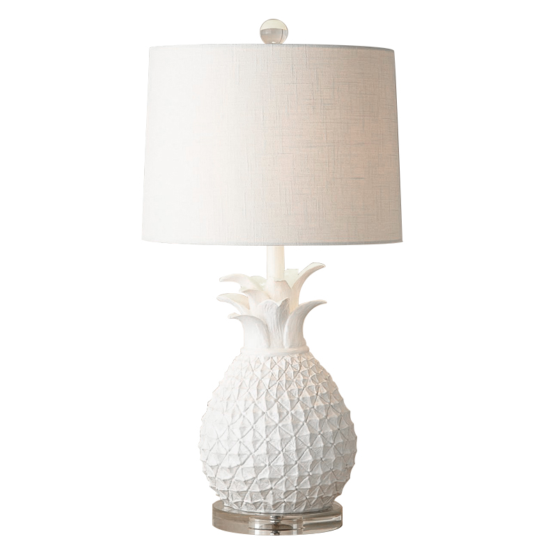 Настольная лампа White Pineapple Table lamp Белый Настольная лампа White Pineapple Table lamp Белый в Тюмени | Loft Concept