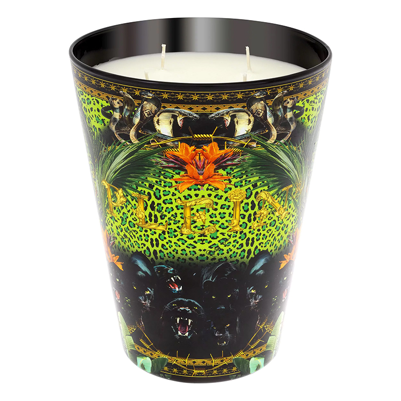 Свеча Philipp Plein Candle Jungle L Черный Мульти Свеча Philipp Plein Candle Jungle L Черный Мульти в Тюмени | Loft Concept