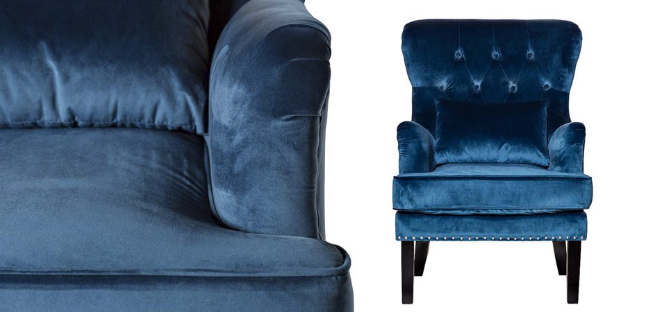 Stony Brook Chair Blue Кресло Stony Brook Chair Blue Кресло - Loft-Concept в Тюмени