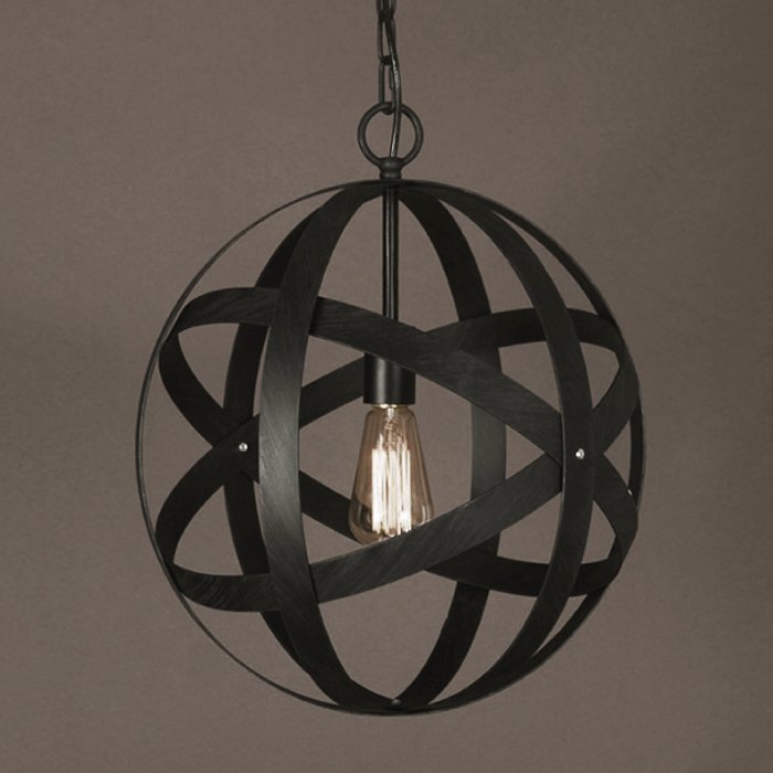 Люстра Metal Sphere Черный Люстра Metal Sphere Черный в Тюмени | Loft Concept