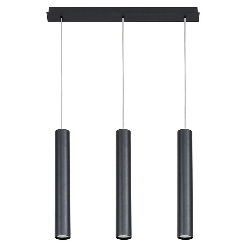 Люстра Luis Chandelier Line black Черный Люстра Luis Chandelier Line black Черный в Тюмени | Loft Concept